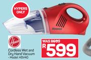 Hoover Cordless Wet And Dry Hand Vacuum HSV40