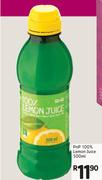 PnP 100% Lemon Juice-500ml