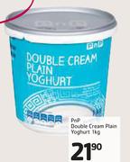 PnP Double Cream Plain Yoghurt-1Kg