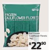 PnP Frozen Cauliflower Florets-1Kg