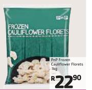 PnP Frozen Cauliflower Florets-1Kg