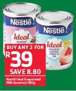 Nestle Ideal Evaporated Milk Assorted-2x380g