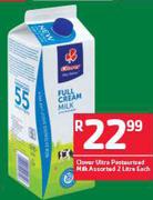 Clover Ultra Pasturised Milk Assorted-2Ltr