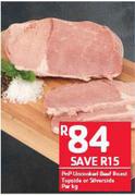 PnP Uncooked Beef Roast Topside or Silverside-Per Kg