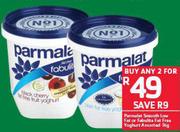 Parmalat Smooth Low Fat or Fat Free Yoghurt Assorted-2x1Kg