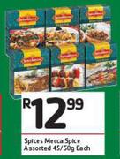 Spices Mecca Spice Assorted-45/50g Each