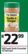 HQ Foods Garlic Assorted-375ml Each