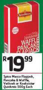 Spices Mecca Flapjack, Pancake & Waffle Vetkoek Or Koesister Quick Mix-500g Each