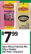 Spices Mecca Falooda Mix 60g Or Boeber Mix Pack 150g-Each