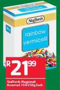 Staffords Magicmelt Assorted-150/250g Each