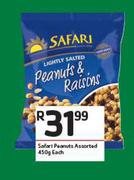 Safari Peanuts Assorted-450gm