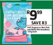 Pnp Original Or Mini Pink And White Marshmallows-150gm