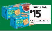 Pnp Coconut Tea Biscuits-2X200gm