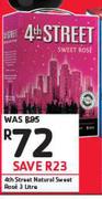 4th Street Natural Sweet Rose-3Ltr