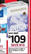Namaqua Extra Light Or Blanc De Blanc-5Ltr Each