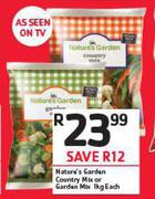 Nature's Garden Country Mix Or Garden Mix-1Kg Each