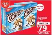 Ola Cornetto Ice Cream Assorted-2 x 4 x 90ml Per Pack