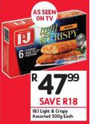 I&J Light & Crispy Assorted-500g Each