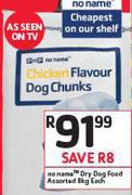 No Name Dry Dog Food Assorted-8Kg Each