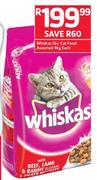 Whiskas Dry Cat Food Assorted-4Kg Each