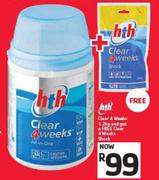 HTH Clear 4 Weeks-1.2Kg & Get Free Clear 4 Weeks Shock