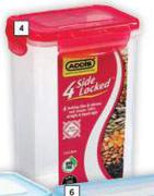 Addis 4 Side Locked Spaghetti Canister-2.3Ltr