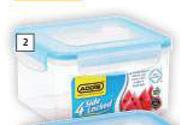 Addis 4 Side Locked Square Foodsaver-1.25Ltr