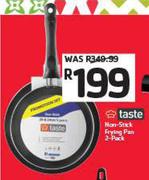 Taste Non Stick Frying Pan 2 Pack