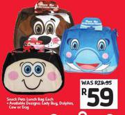 1Snack Pets Lunch Bag-Each