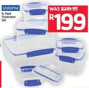 Sistema 6 Pack Foodsaver Set