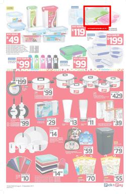 Pick n Pay Western Cape : Massive Birthday Savings (22 Aug - 03 Sep 2017), page 8