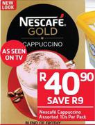 Nescafe Cappuccino Assorted-10's Per Pack
