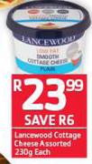 Lancewood Cottage Cheese Assorted-230gm