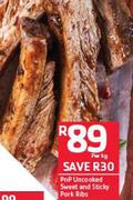 PnP Uncooked Sweet And Sticky Pork Ribs-Per Kg