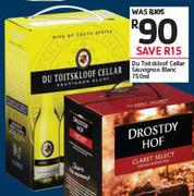 Du Toltskloof Celler Sauvignon Blanc-750ml