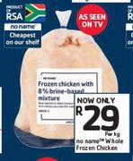 No Name Whole Frozen Chicken-Per Kg