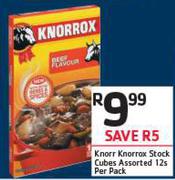 Knorr Knorrox Stock Cubes Assorted 12s