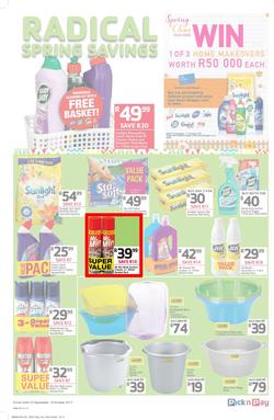 Pick n Pay Western Cape : Radical Rand Savers (25 Sep - 08 Oct 2017), page 6