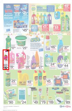 Pick n Pay Western Cape : Radical Rand Savers (25 Sep - 08 Oct 2017), page 8