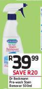 Dr Beckmann Pre-Wash Stain Remover-500ml