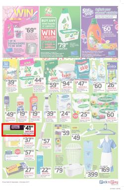 Pick n Pay Western Cape : Radical Rand Savers (25 Sep - 08 Oct 2017), page 9
