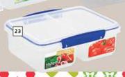 Sistema 2Ltr Split Rectangular Foodsaver