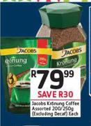 Jacobs Kronung Coffee Assorted-200/250g (Excluding Decaf)-Each