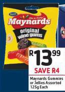 Maynards Gummies Or Jellies Assorted-125g Each