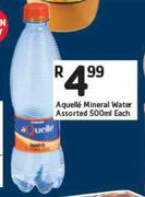 Aquelle Mineral Water Assorted-500ml Each