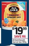 All Gold Smooth Apricot Jam-900g