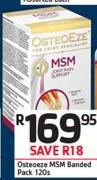 Osteoeze MSM Banded Pack-120s