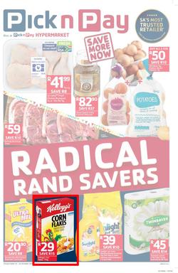 Pick n Pay Western Cape : Radical Rand Savers (10 Oct - 22 Oct 2017), page 1