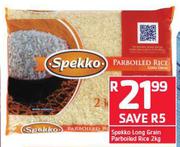Spekko Long Grain parboiled Rice-2Kg
