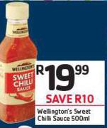 Wellington's Sweet Chilli sauce-500ml